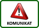 Obrazek dla: Komunikat